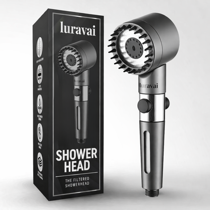 LURAVAI THE FILTERED SHOWERHEAD™