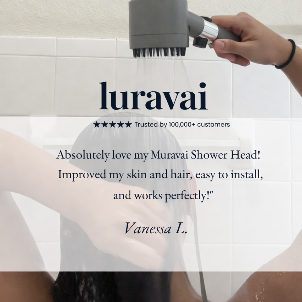 LURAVAI THE FILTERED SHOWERHEAD™