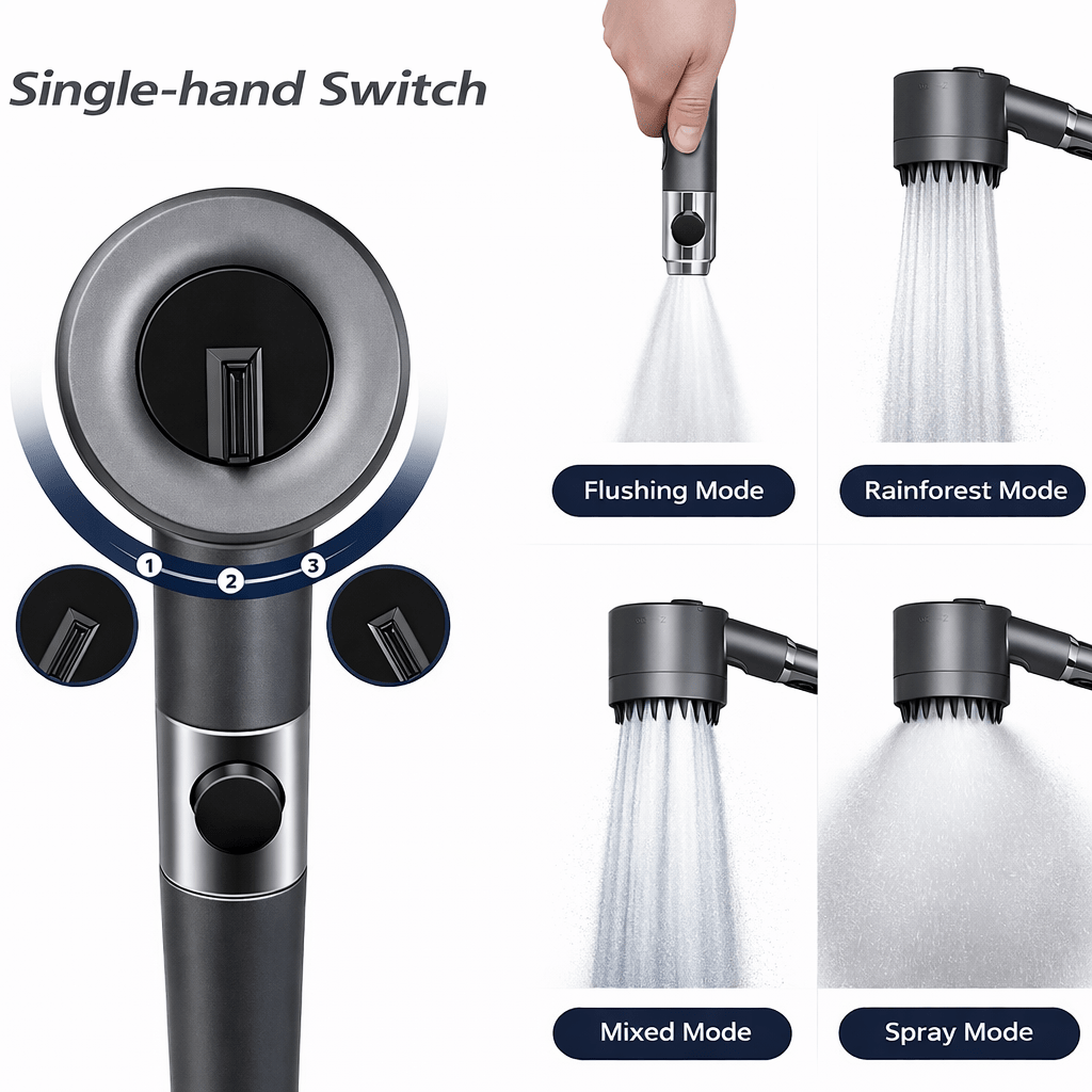 LURAVAI™ Filtered Showerhead Bundle (2 Heads + Accessories) - LURAVAI